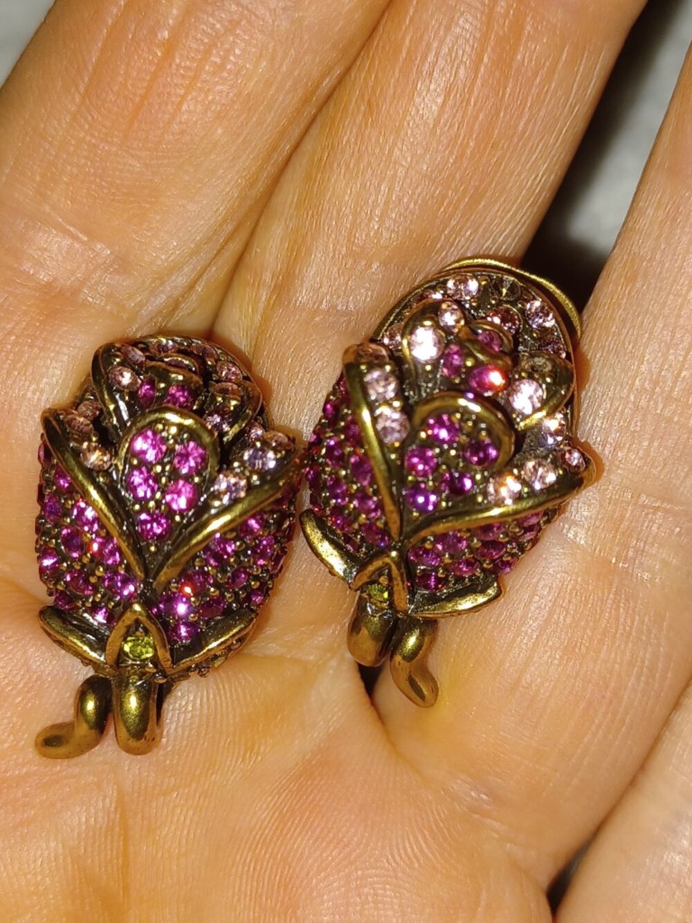 Heidi Daus Rose Earrings